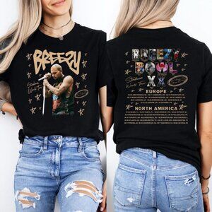 Breezy Bowl XX T-Shirt, Chris Brown Stadium World Tour Shirt, Chris Brown Shirt
